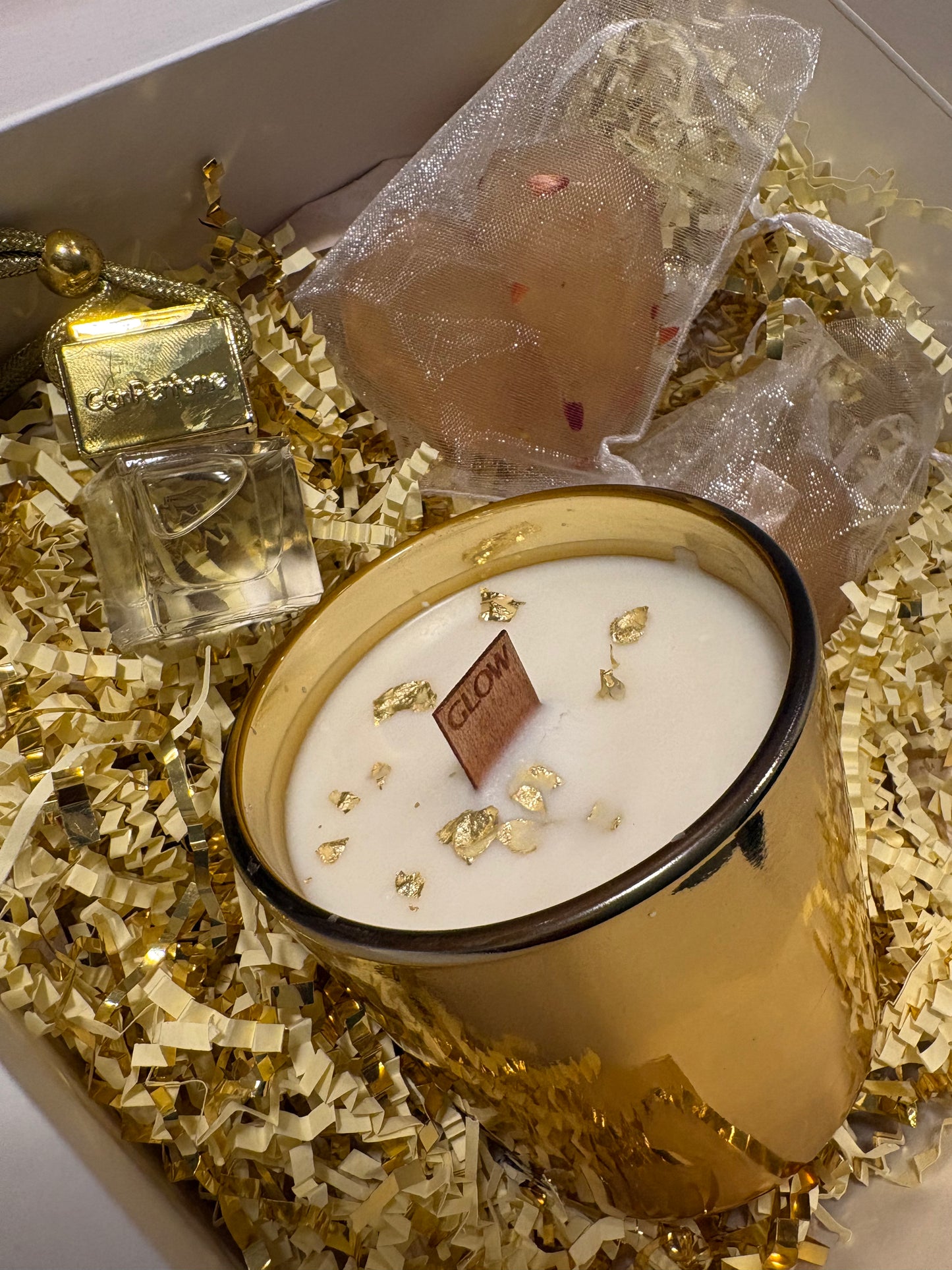 Mom’s Day Gold Candle