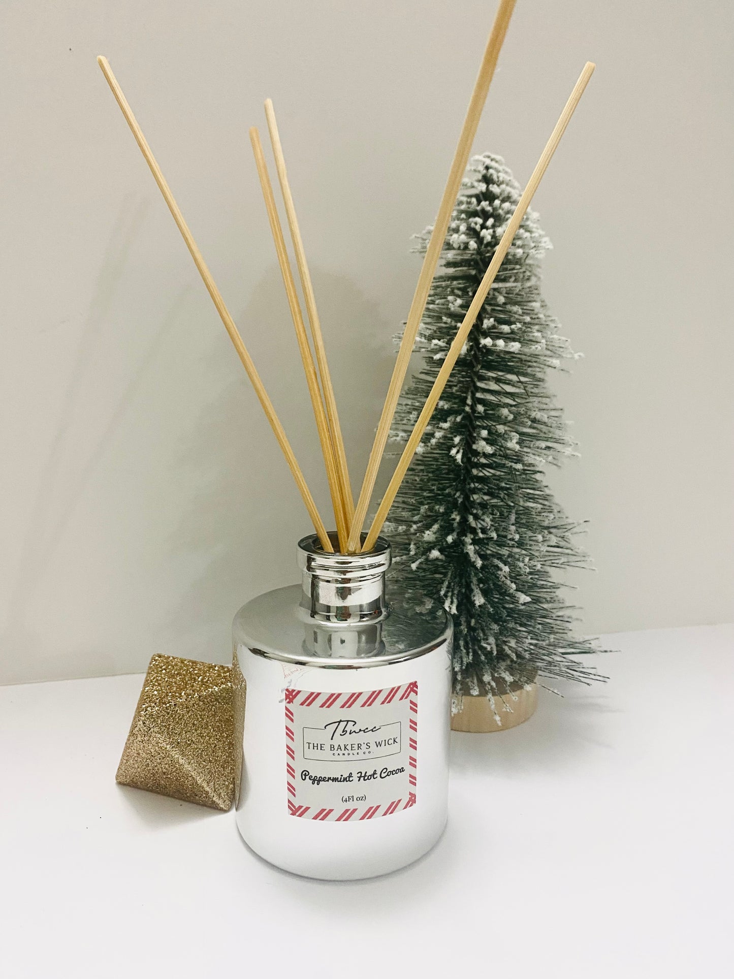 Peppermint Hot Cocoa Reed Diffuser
