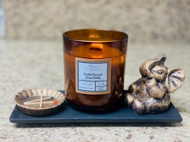 Toasted Coconut Crème Brulee